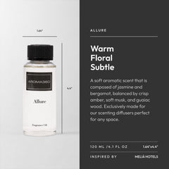 Aroma360 Allure diffuser in room creates a balanced, inviting ambience.