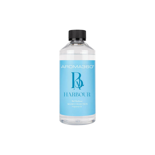 Aroma360 Bal Harbor fragrance oil bottle for premium home fragrance with diffusers