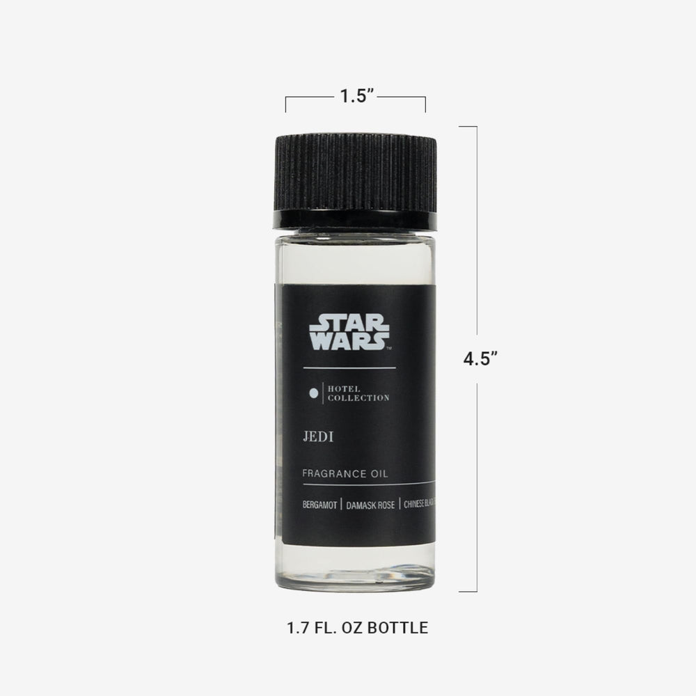 Aroma360 Jedi blend notes of bergamot, damask rose and Chinese black tea highlighted in the blend.