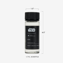 Aroma360 Jedi blend notes of bergamot, damask rose and Chinese black tea highlighted in the blend.