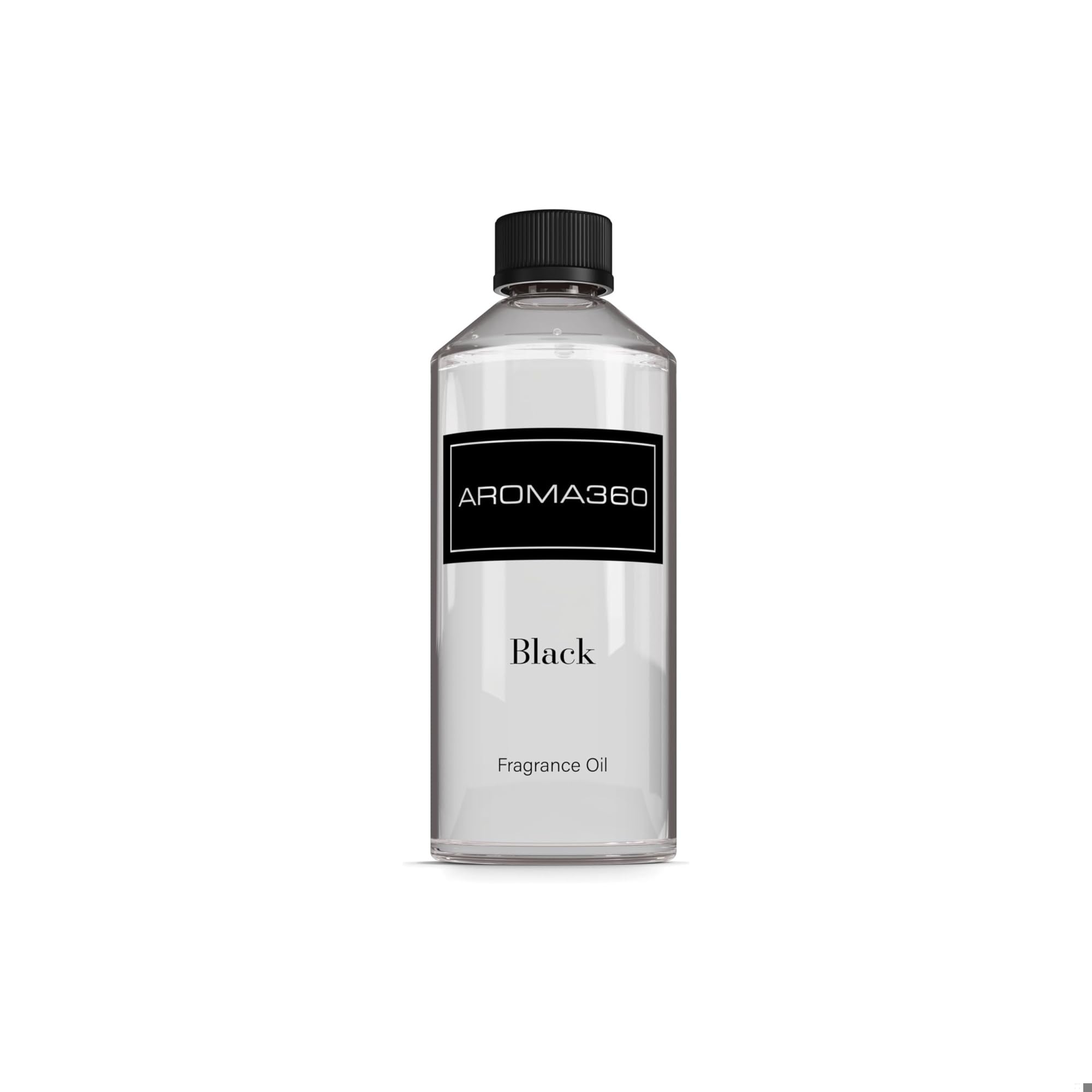 Aroma360 Black Diffuser Oil Blend bottle ready to infuse spaces with luxury scent