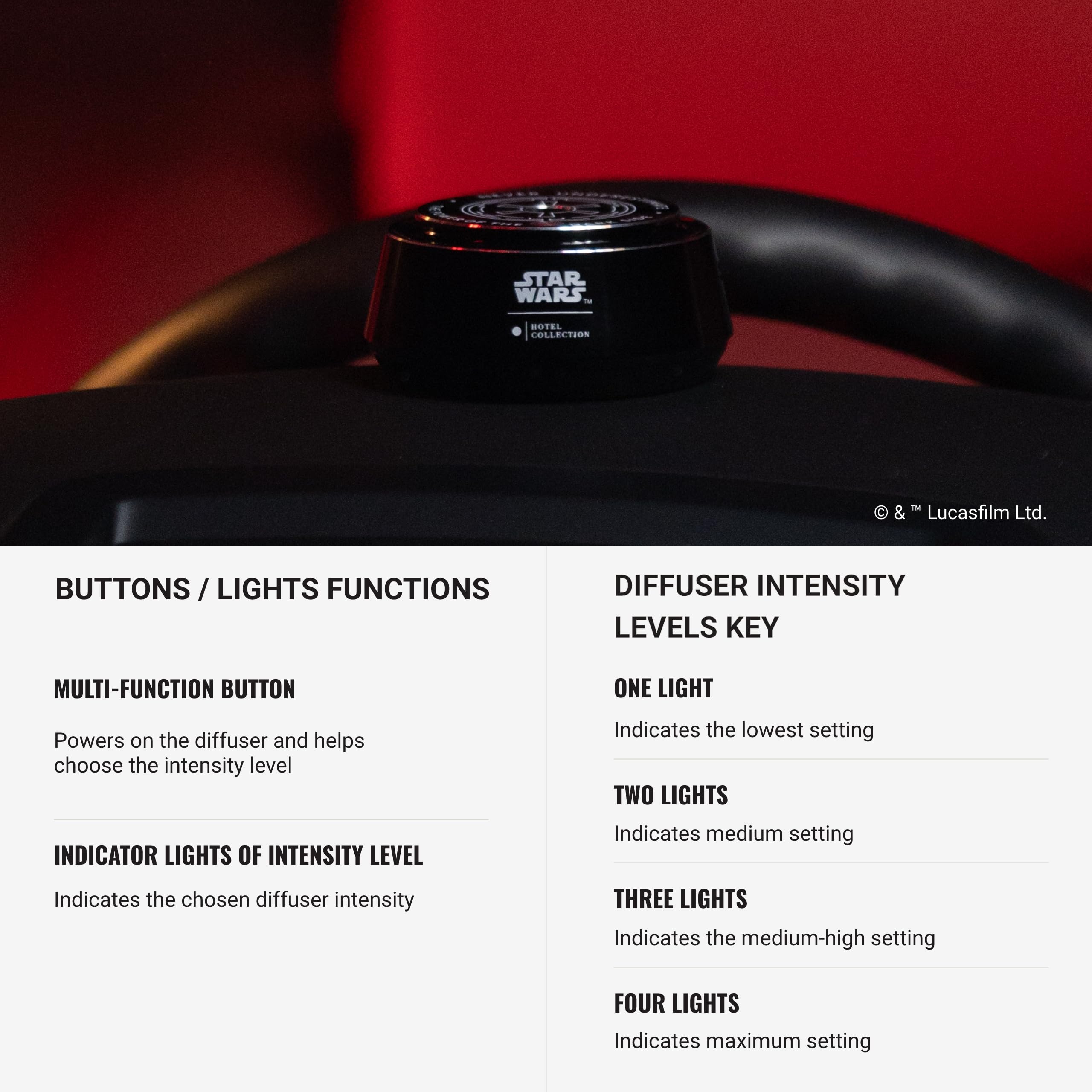A aroma360 Black Edition Car Diffuser blends sleek design with mood-enhancing scents.