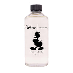 Aroma360 Feisty Charm Donald Duck bottle ready to enhance diffuser setups with luxury aroma