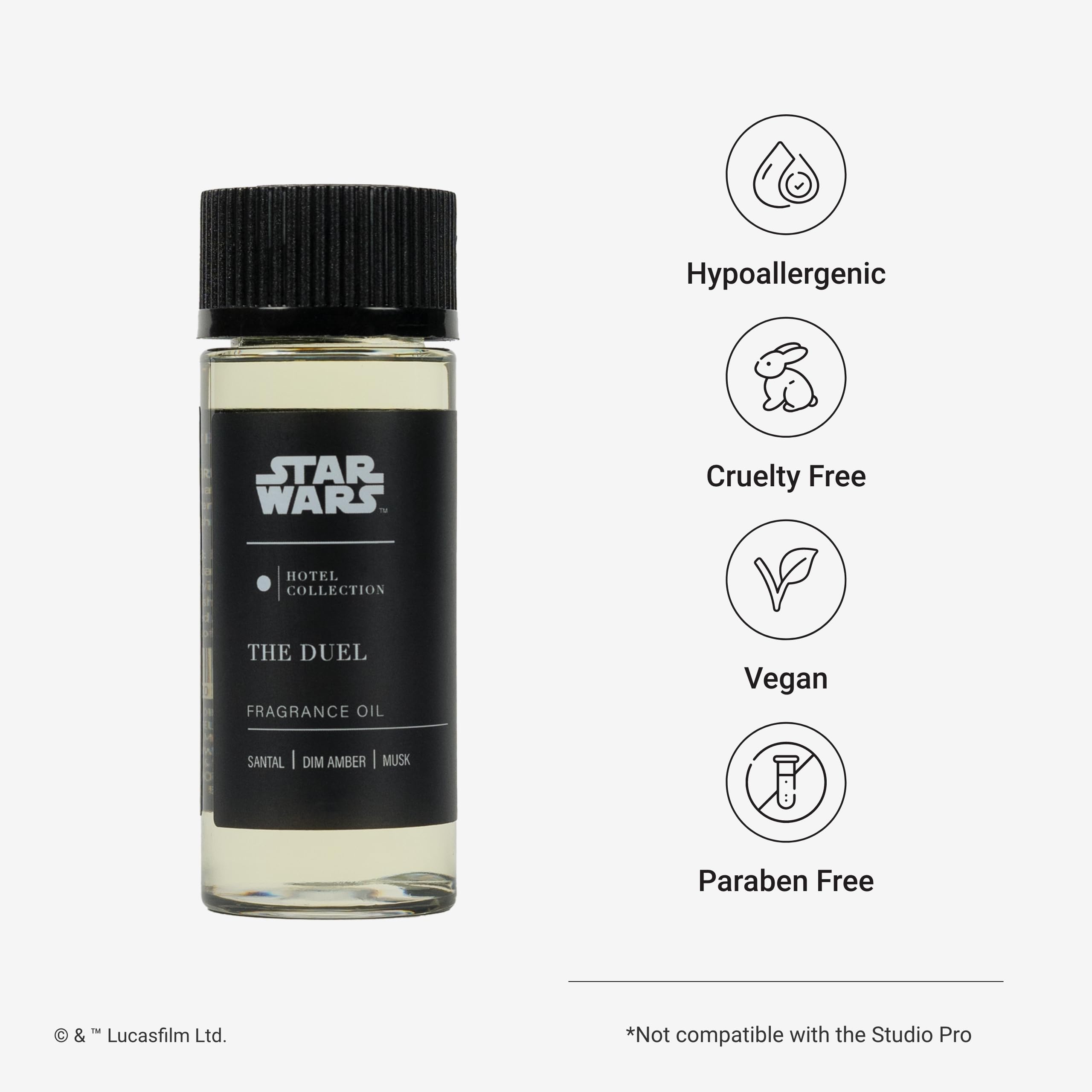 Aroma360 The Duel diffuser sits beside a sleek unit, delivering long-lasting fragrance.