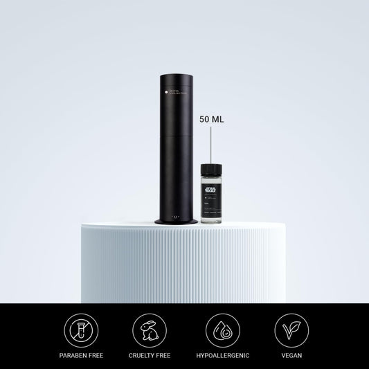 Aroma360 Light Side diffuser unit ready to fill rooms with Jedi-inspired fragrance.