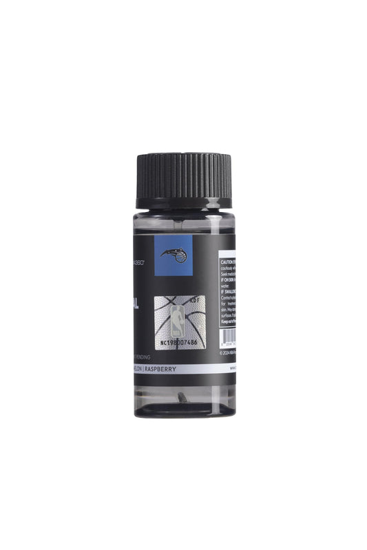 Aroma360 Magical Mist oil in glass bottle for long-lasting, light fragrance diffusion.