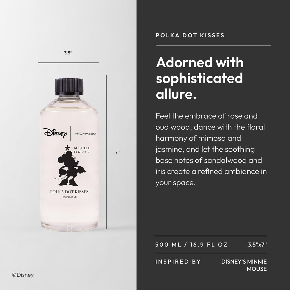Aroma360 Polka Dot Kisses mimosa jasmine middle notes create inviting spaces.