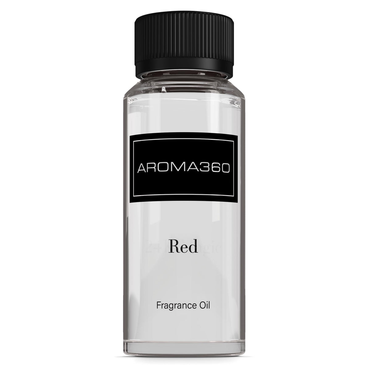 Aroma360 Red Diffuser Oil Bottle for premium home fragrance.