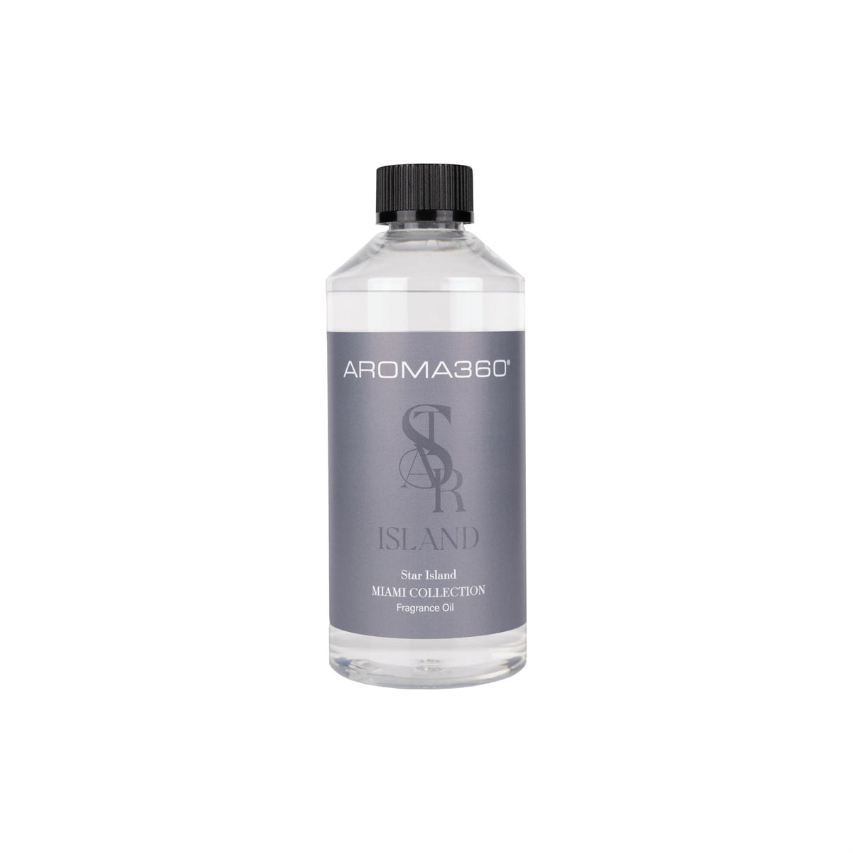 Aroma360 Star Island fragrance oil bottle with Pink Champagne, ideal for elevating a tranquil living space.