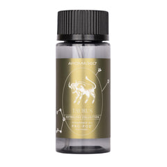 Aroma360 Taurus Pro-Pod oil bottle showcases premium saffron, grapefruit, and vetiver notes