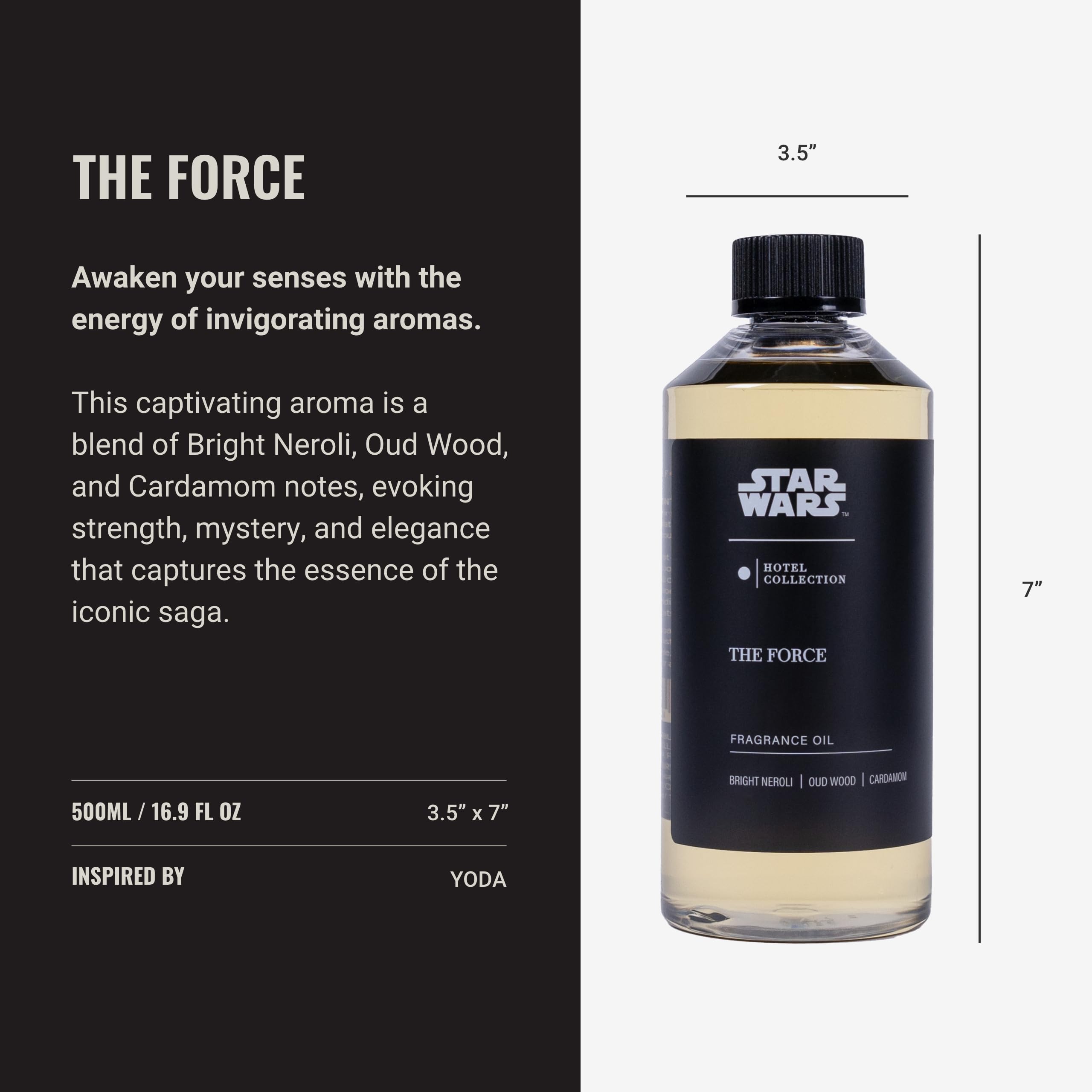 Aroma360 The Force 500ml spray action for convenient scent diffusion