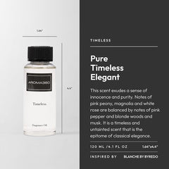 Aroma360 Timeless living room scene with luxurious diffuser