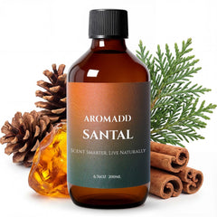 Aromadd Santal diffuser oil bottle for home fragrance and lasting ambience.