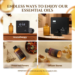 Aromadd Vanilla Silk diffuser oil on display for premium home scent
