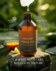 Aromadd white tea aroma notes highlight lemon and bergamot for freshness.