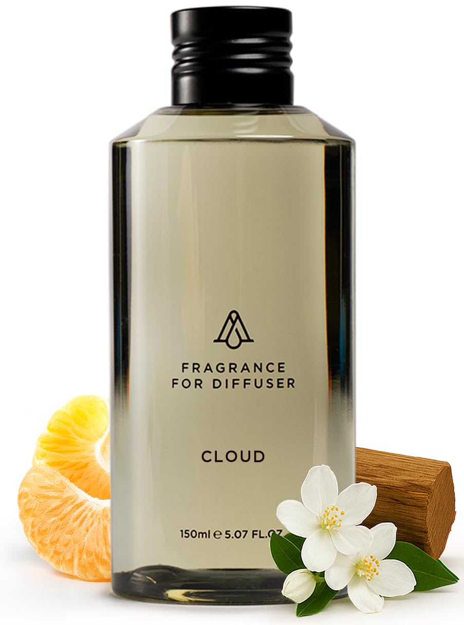 Aromaplan Cloud 150ml bottle ready to scent a luxury room