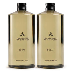 AROMAPLAN Dubai fragrance bottle pour highlights premium scent and lasting aroma