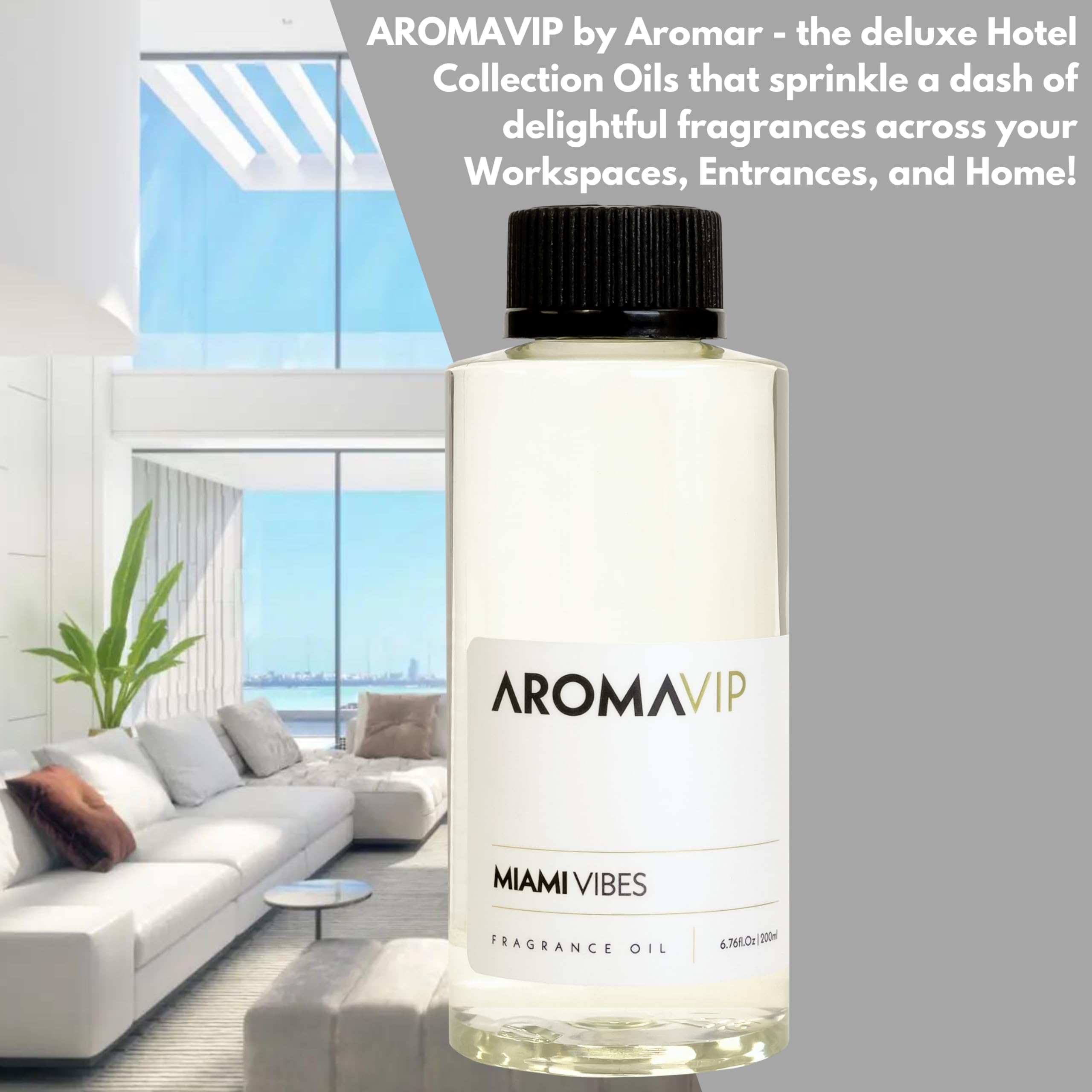 Aromar Hotel Collection hotel-inspired fragrance vial evoking luxury destinations.