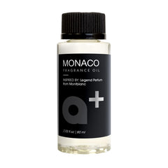 Aromar+ Monaco bottle highlighting bergamot and vetiver for a luxurious room aroma