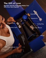 AROMASOUL quiet-operation ensures peaceful spaces, even at night.