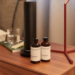AromaTech Between The Sheets closeup ingredients hint at pure oils