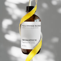 AromaTech Fig & Orange Blossom hotel ambiance setting displayed.