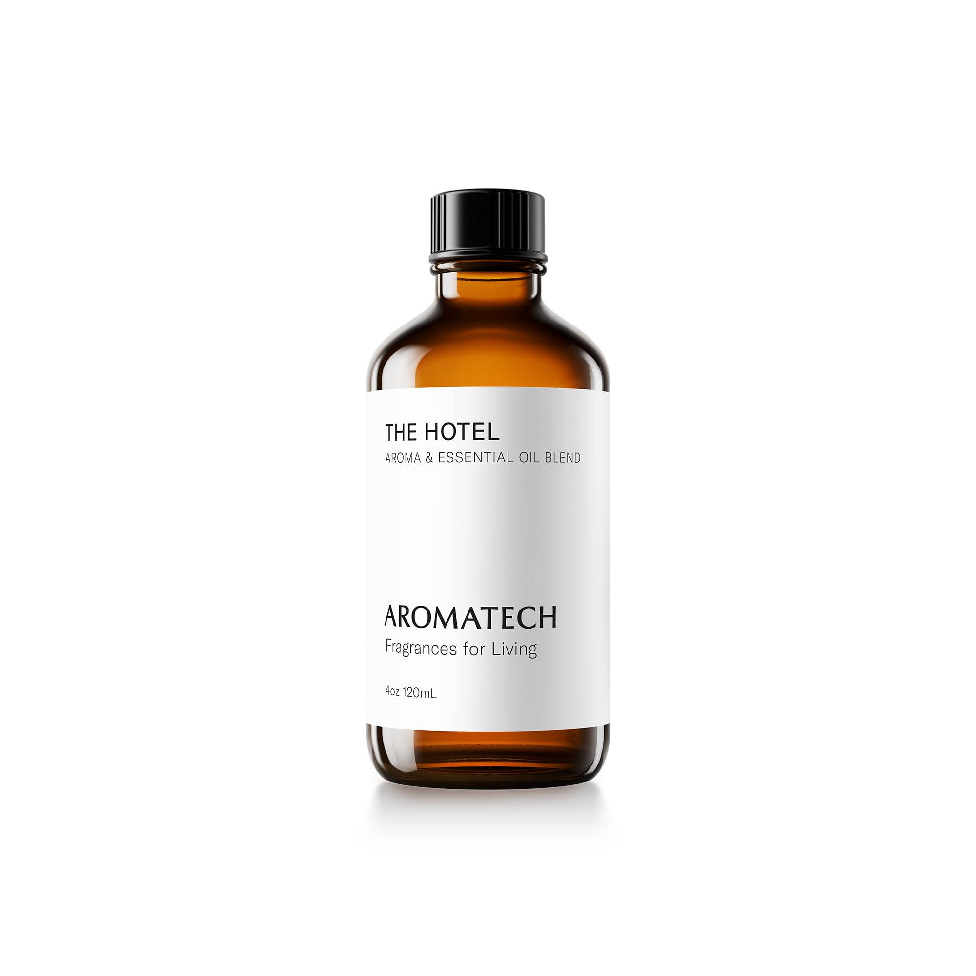 Aromatech The Hotel bottle front for luxury fragrance in refined spaces.