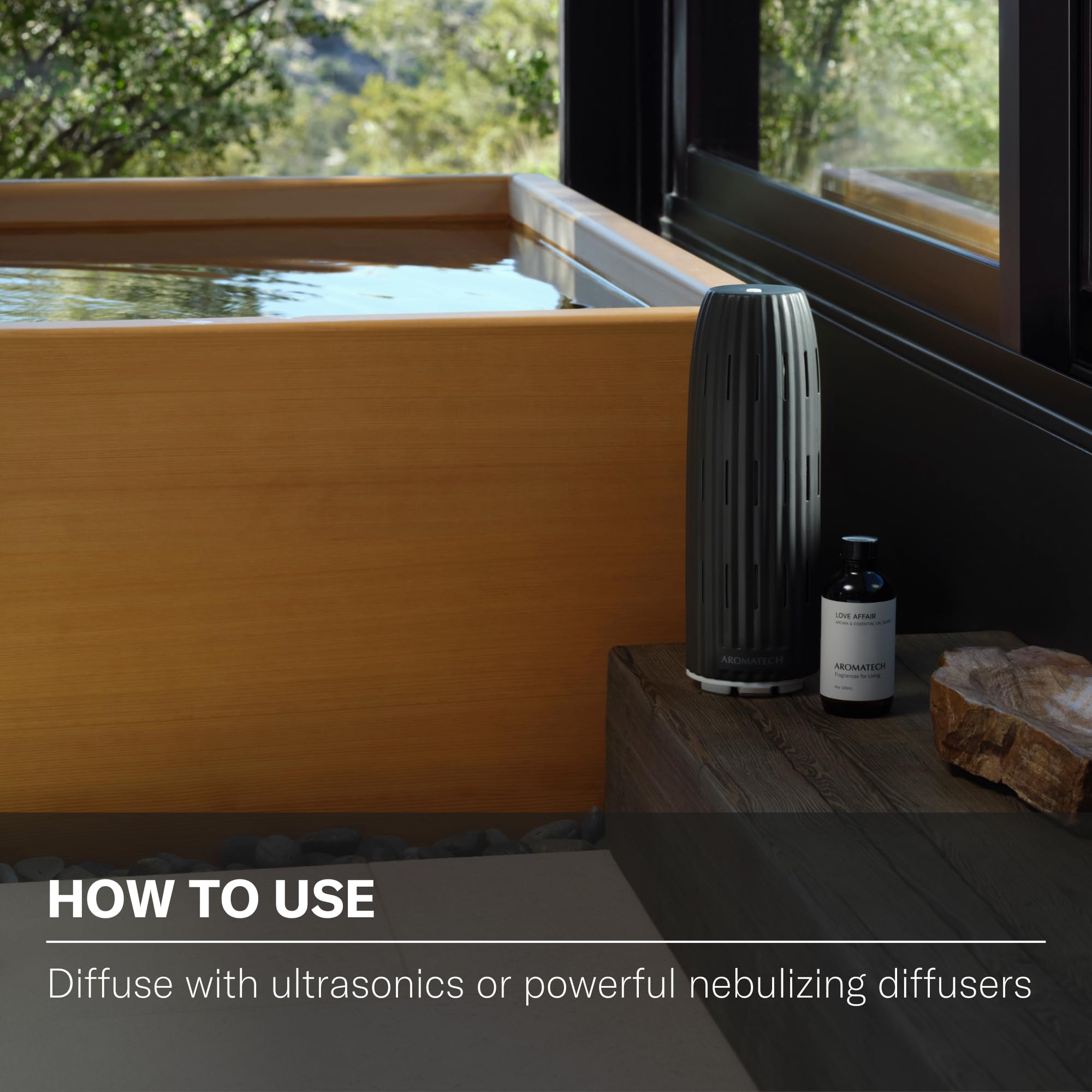 AromaTech Love Affair saffron note adds subtle spice and depth to spaces.