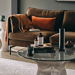 AromaTech Pumpkin Spice diffuser in use fills the room with warm fragrance.