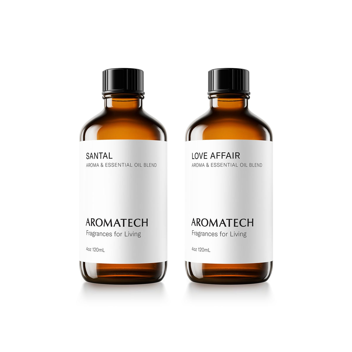 AromaTech Santal Papyrus bottle pour creating warm ambiance