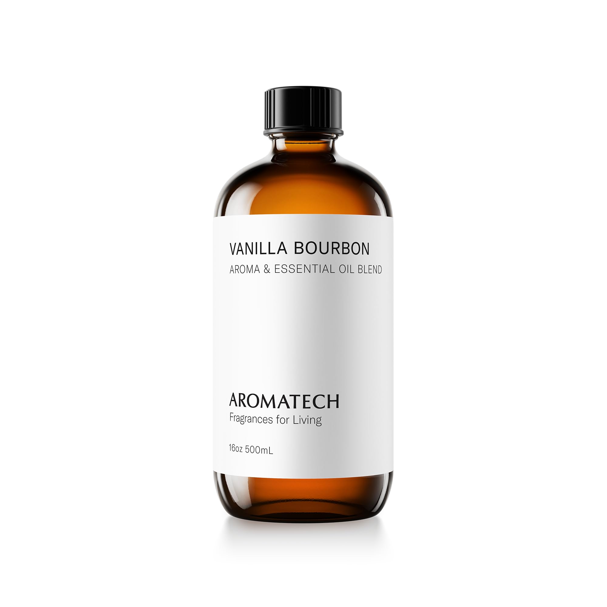 AromaTech Vanilla Bourbon bottle for premium home fragrance and mood setting