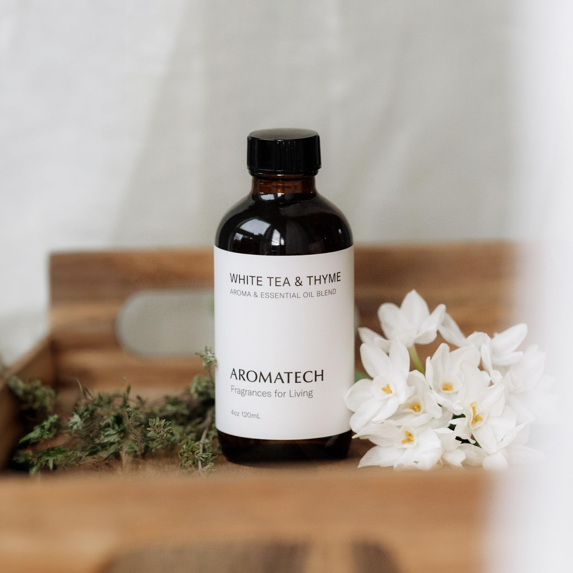 Aromatech White Tea & Thyme hotel-inspired scent for spa-like calm