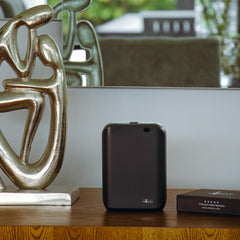 AROMELY coverage up to 1,000 sq ft visual for multiple rooms.