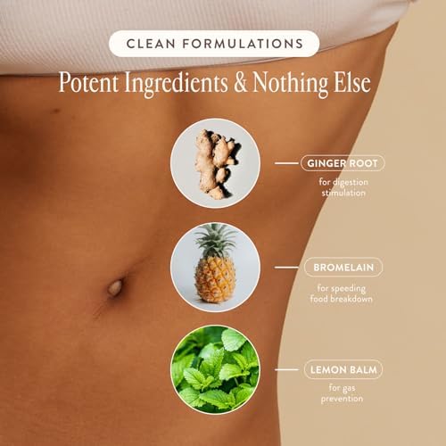 Arrae Bloat capsules packaging shot highlighting natural ingredients.