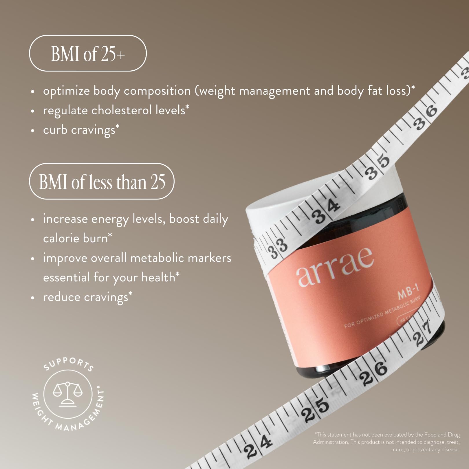 Arrae MB-1 probiotic Bifidobacterium lactis B420, supporting gut health.