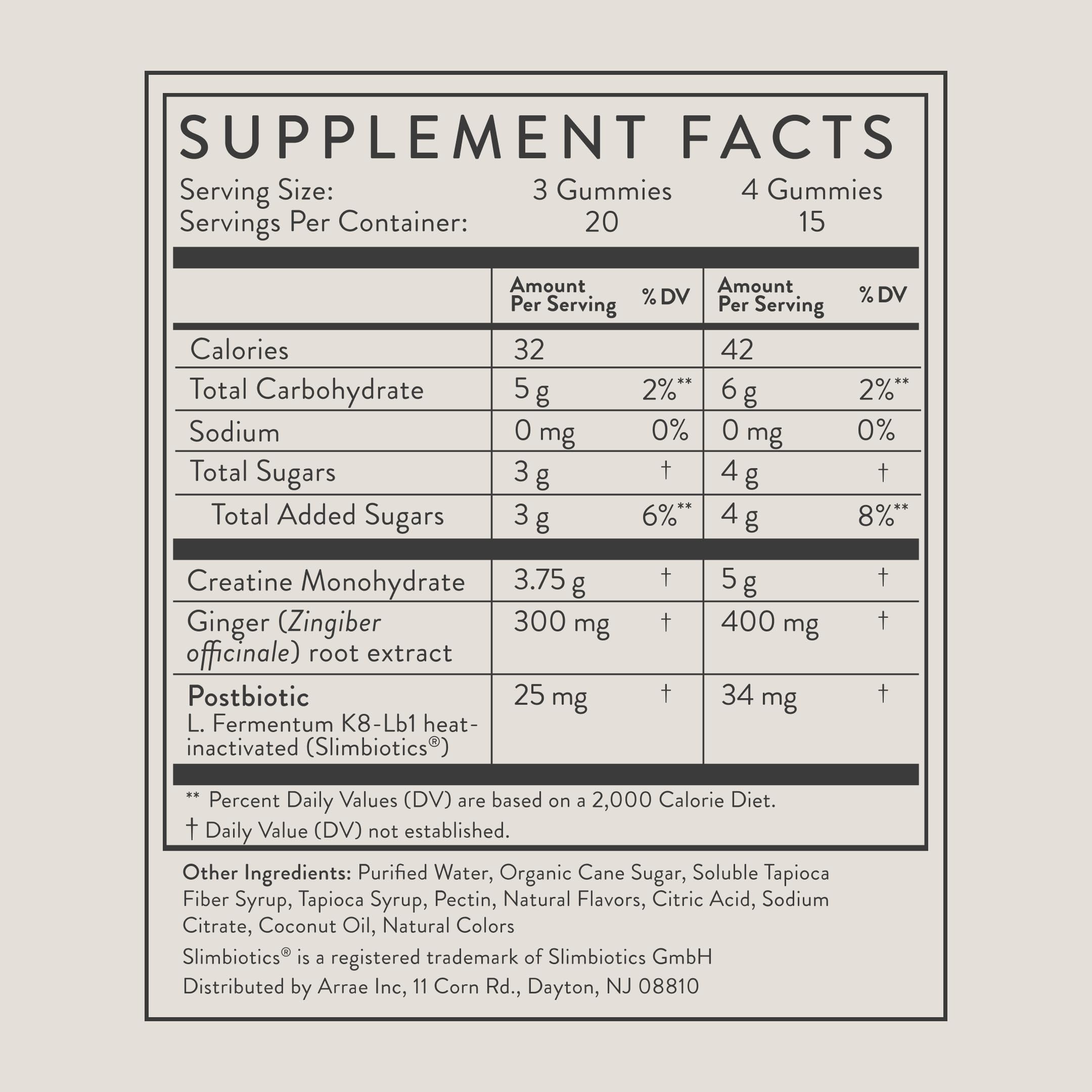 Arrae Tone Gummies ready-to-eat format supports a simple daily ritual.
