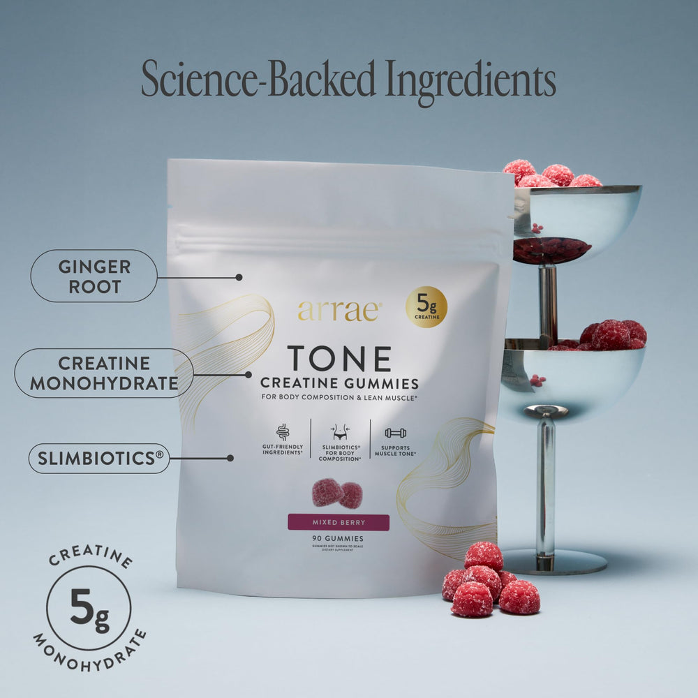 Arrae Tone packaging front display for easy checkout.