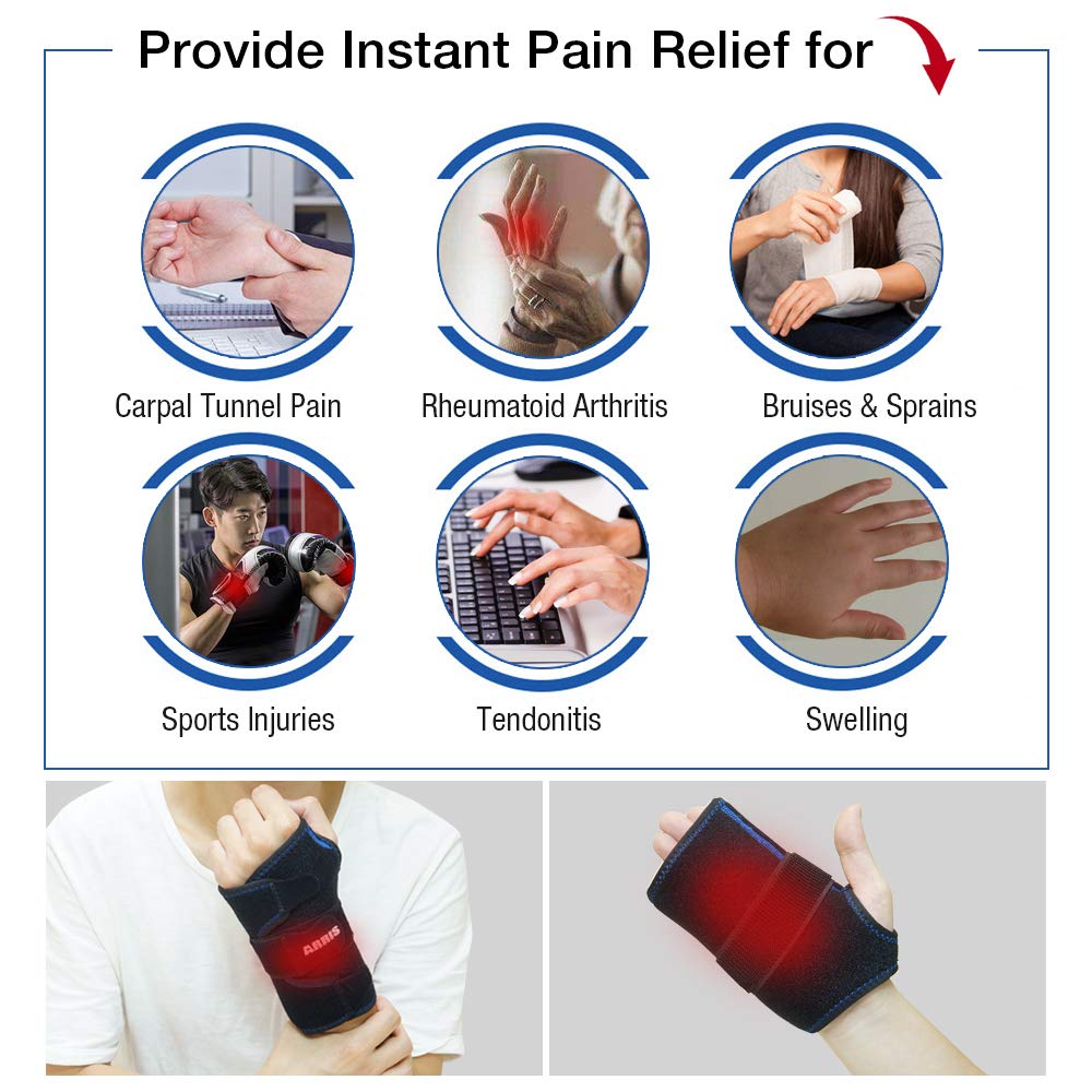 ARRIS wrist wrap fastener system for easy adjustment and secure wear