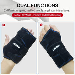 ARRIS soft wrist brace suitable for men, women, and teens