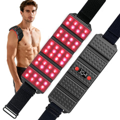 Arsoma red light therapy belt, front view, delivering targeted energy.