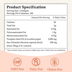 ARSYCHLL Saw Palmetto extract capsules close-up highlighting blend for hair vitality