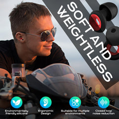 Artevive earplugs replaceable tips in sizes S, M, L, XS.