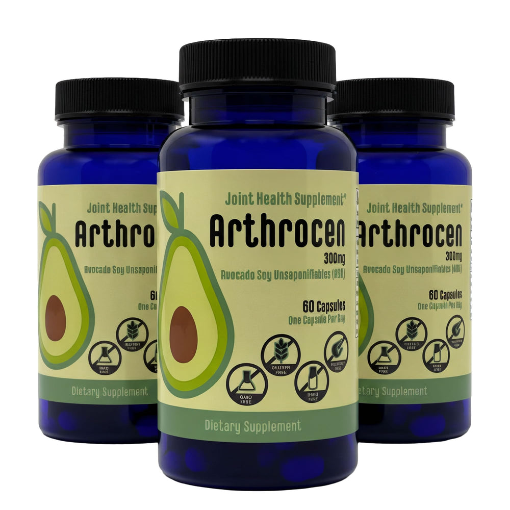Arthrocen bottle pour demonstrates easy daily administration for joint support.