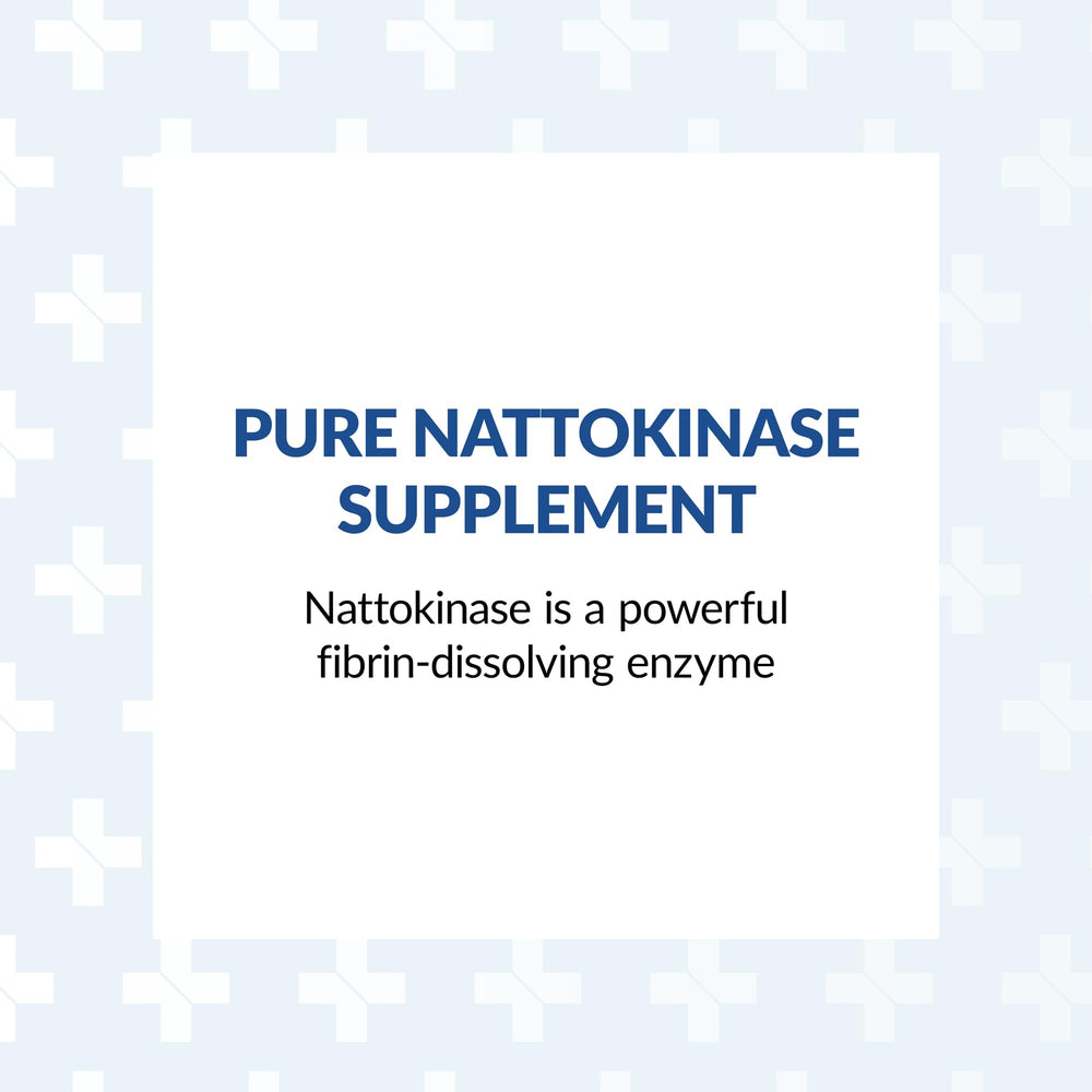 Nattovena capsules arranged with a measuring spoon for dosage planning