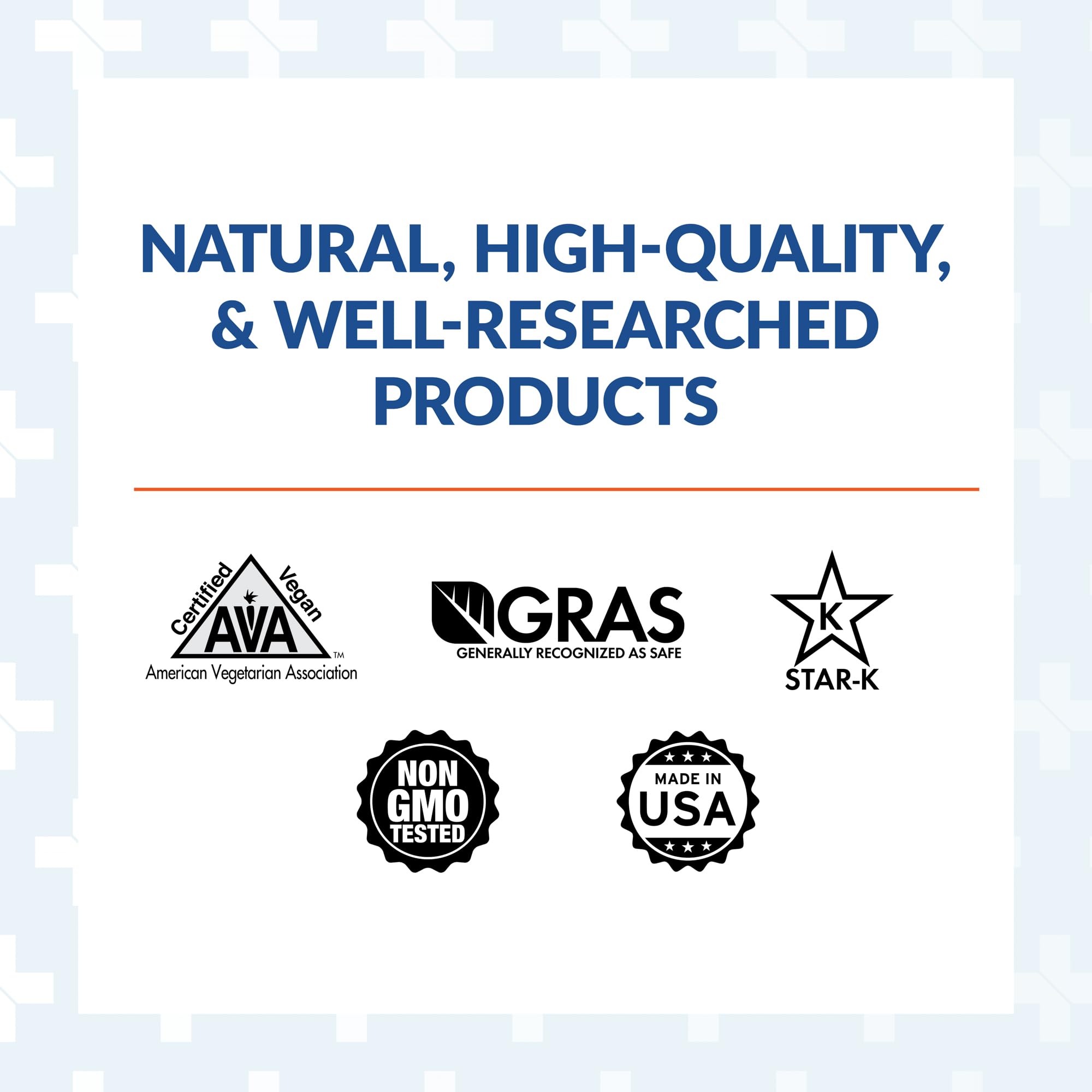 Healthy pantry scene highlights shelf-stable, long-lasting supplement.
