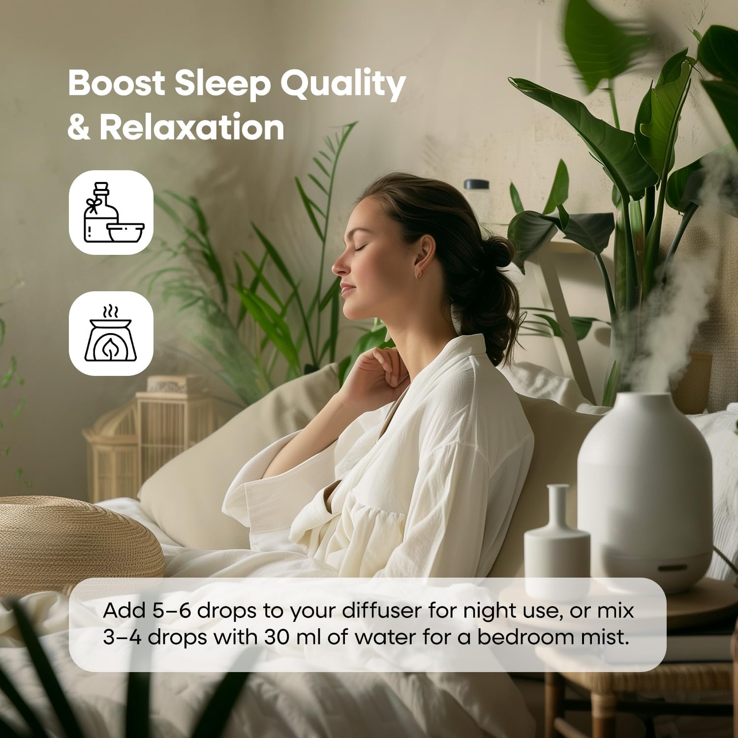 Autumn aromatherapy blends with Artizen peppermint for a cozy home ambiance.