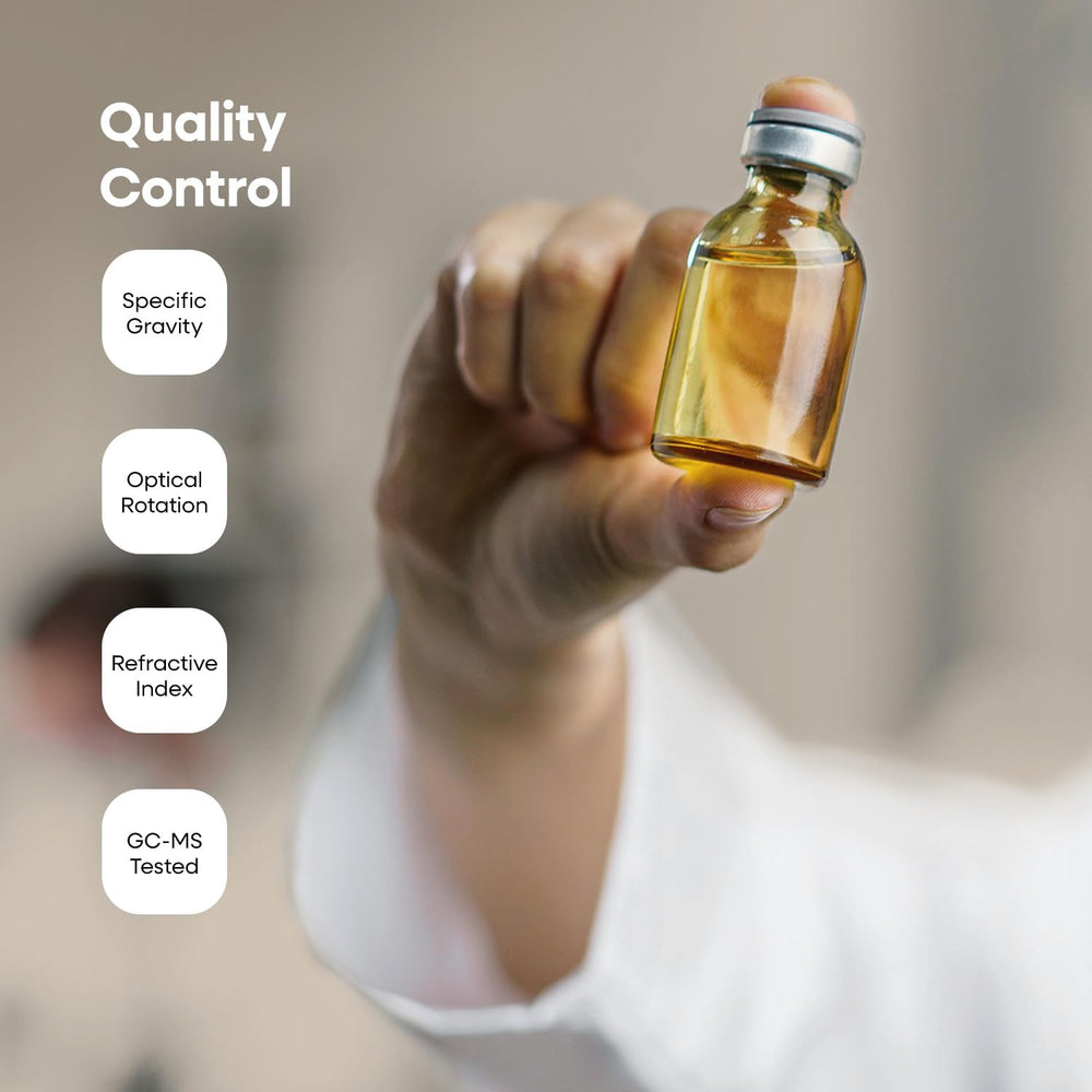 Made in the USA, Artizen peppermint oil bottle meets quality standards.