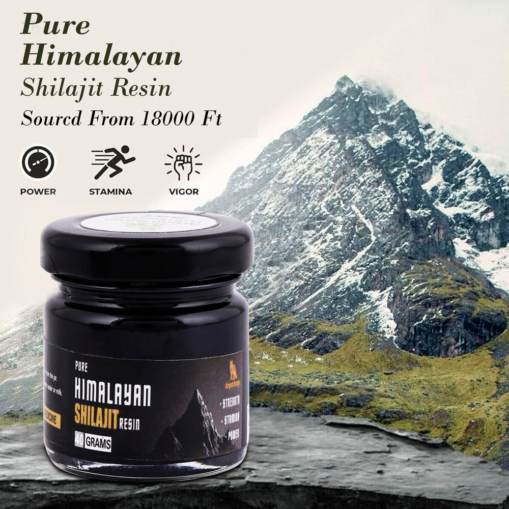Aryan Surya Shilajit Resin measured dose for convenient daily routine