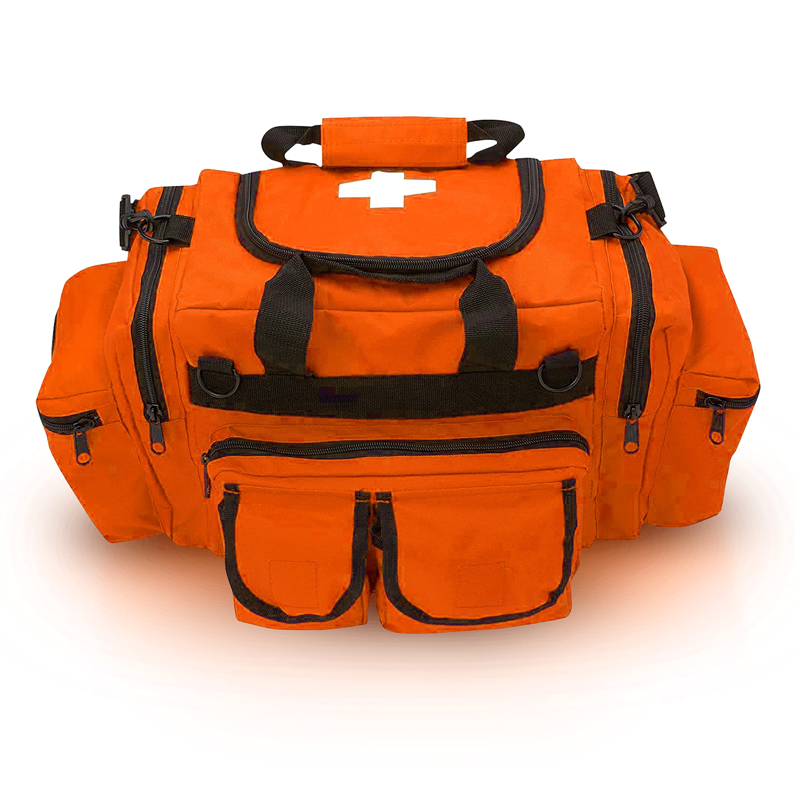 ASA TECHMED First Aid Responder bag orange open main compartment for quick access