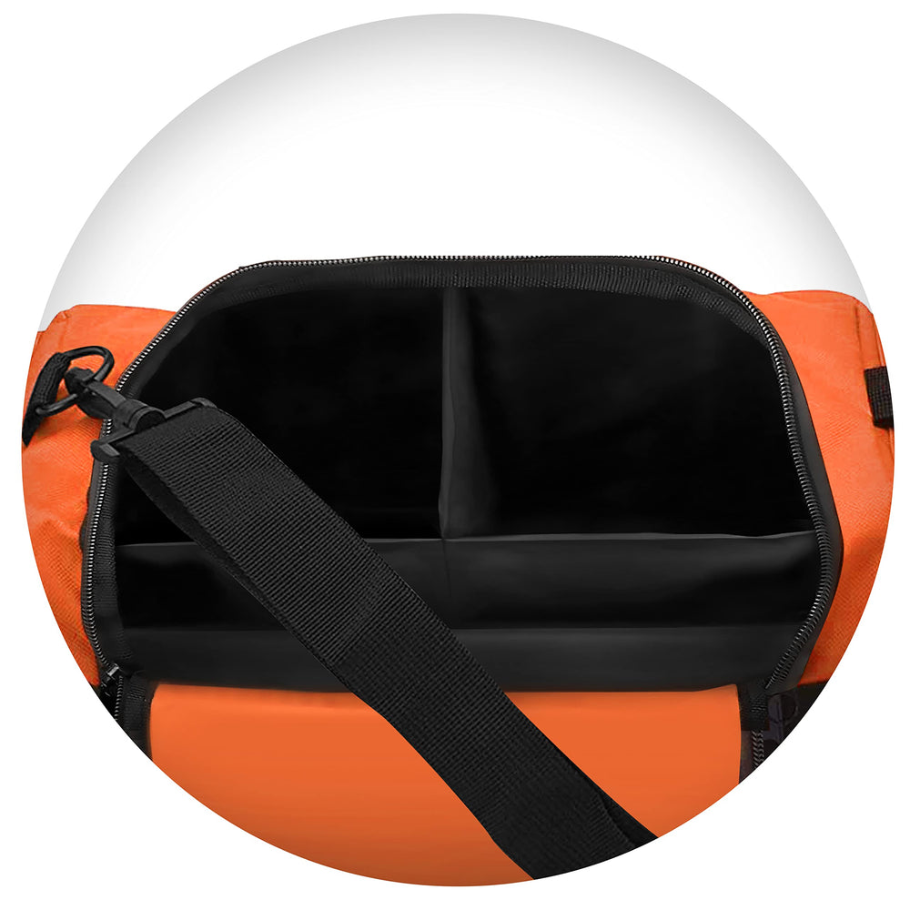 ASA TECHMED First Aid Responder bag orange top strap visible for versatile transport